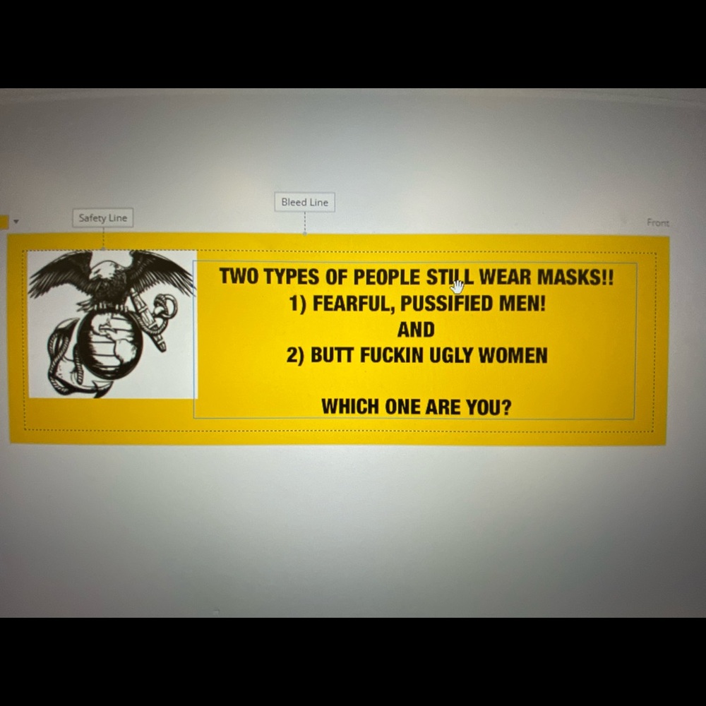 ANGRY BUMPER STICKER—-add to any bundle for 5.00 (ships at a later date)
